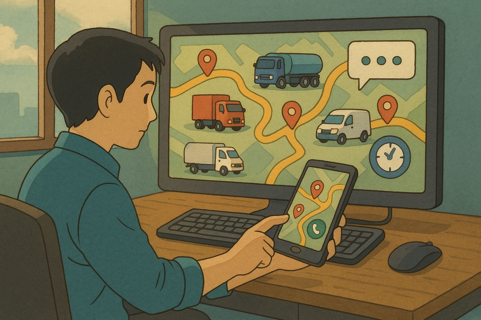 Video Call on Map - 1